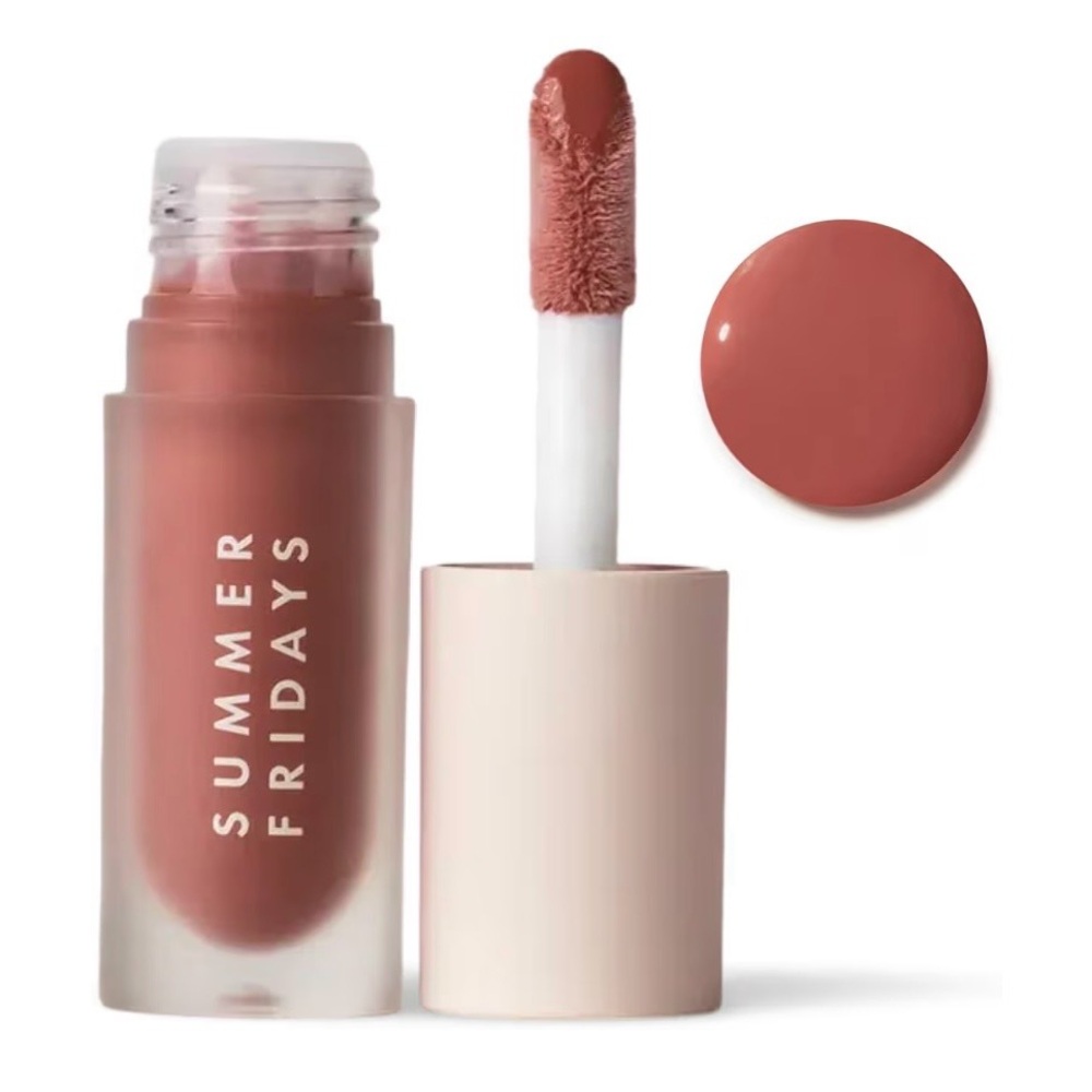 Summer Fridays Liquid Lip Oil in shade Blush Dreams